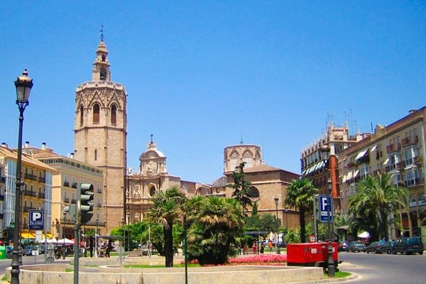 Plaza de la reina de Valencia